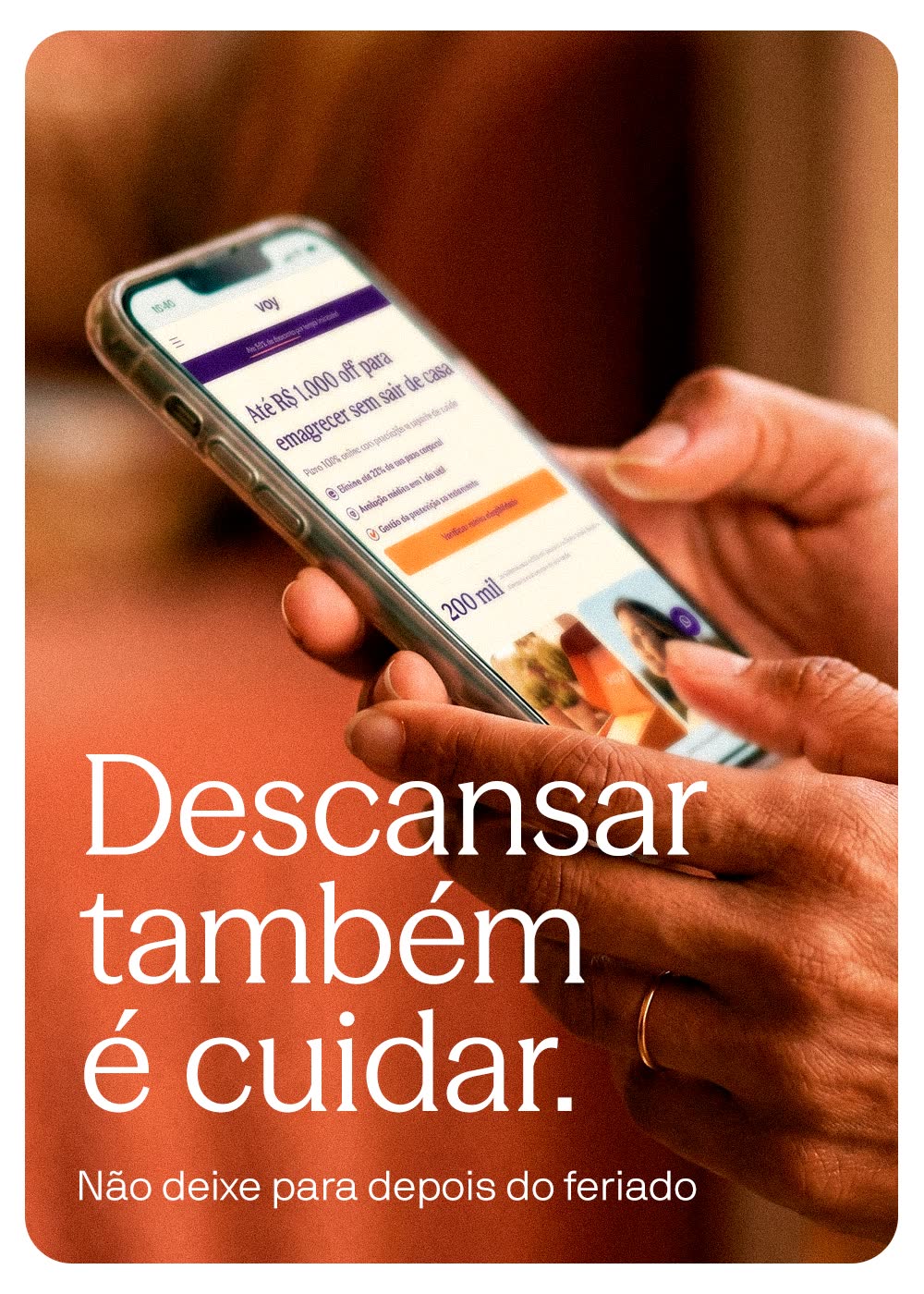 Pausas — Descansar também é cuidar